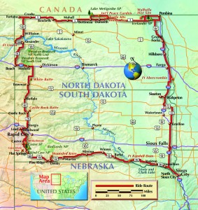 web-dakotasride A map of the route taken.