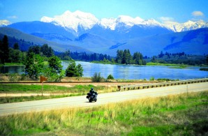The RT, the white-capped Mission Mountains and the sparkling Flathead River: No wonder this place is named Paradise.