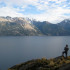Chris Olin of Rox SpeedFX enjoys a view of Lago General Carrera.