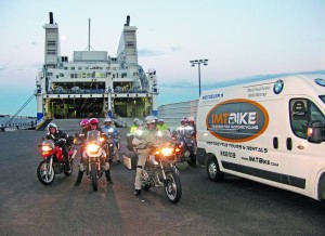 web-IMG_8457 The ferry from Corsica arrived in Marseille, France, just before dawn, and we gathered for a quick ride to get through the second largest city in France—successfully.