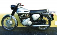 1963 Norton Electra 400. Owner: Chris Dutton, Ft. Lauderdale, Florida.