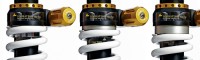 Touratech’s hydraulic preload adjustment spans 15mm (vs. the typical 8-10mm) to handle a greater load range.