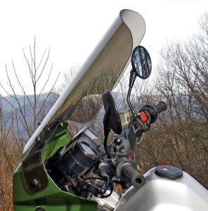 Parabellum KLR Windshield