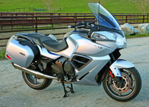 The Trophy has excellent wind protection and agile handling but excessive engine noise.
