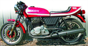 1977 Ducati Sport Desmo 500.