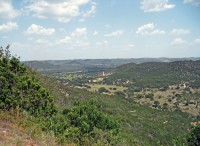 A ranch valley from Ranch Road 337. These valleys are found in between the ridges in the Hill Country and most of them are jewels.