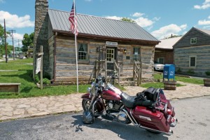 Still housed in a log cabin, the post office in Washington is typical of many other historic buildings in this extraordinary small Kentucky town.