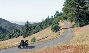 The Multistrada is very much a street-biased adventure tourer, especially in Granturismo trim with Pirelli Angel GT sport-touring tires. But it tackles rough, nasty pavement like nobody’s business.