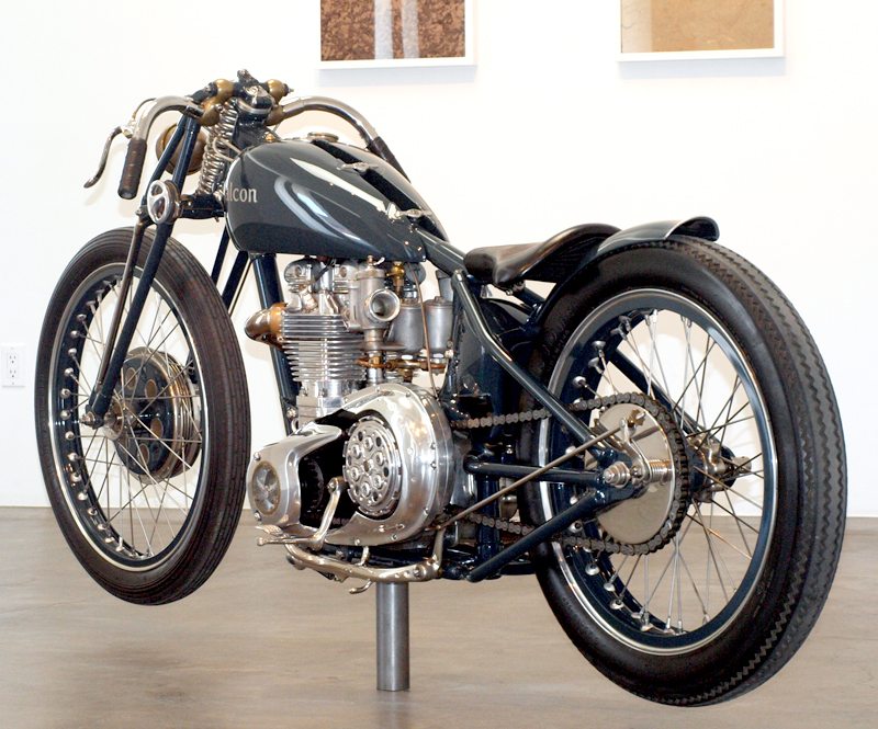 Parts of “The Kestrel Falcon” were modified from original pieces or custom made.