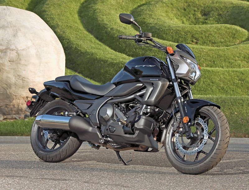 The naked Honda CTX700N.