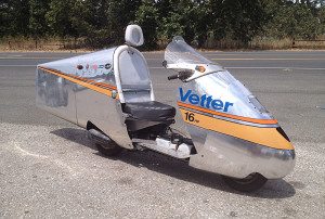 “Streamlining is only one shape,” explains Craig Vetter. “It’s round at the front and it’s pointed at the rear."