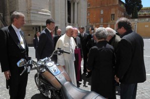 Pope Francis Harley Davidson
