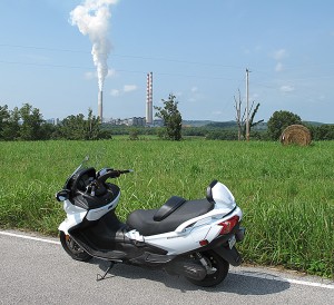 Suzuki 650 Burgman ABS, Cumberland Steam Plant