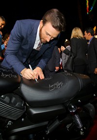 Chris Evans Motorcycle