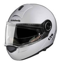 Schuberth C3W Helmet in Glossy Silver