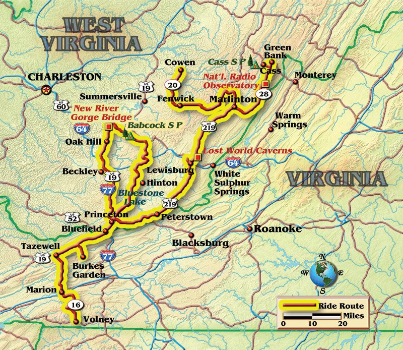 Motorcycle Road Maps Usa United States Map