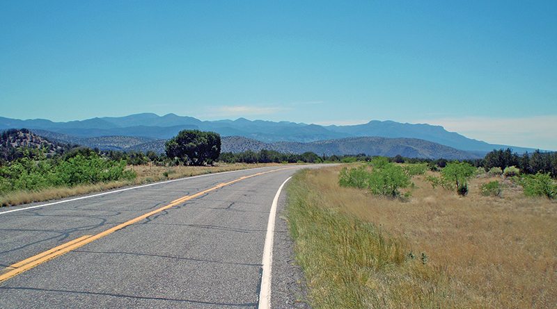 Mogollon Mountains north of Glenwood