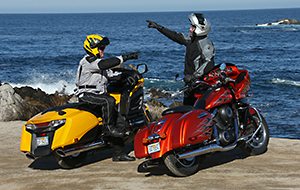 Bagger behinds are F6B swoopy or Vulcan traditional.