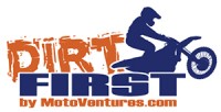 Dirt First Logo, Motoventures