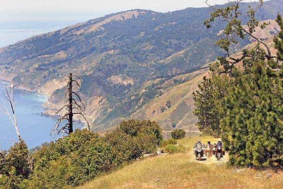 Los Padres National Forest motorcycle