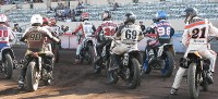Flat Track motorcycle racing