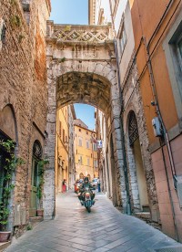 town of Cingoli Italy