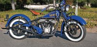 1945 Indian Chief Police Special; Owner: Steve Smith, Atascadero, California.
