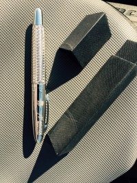 Rollerball Pen Engraved with MV Agusta and the Company Logo