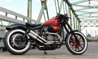 Bob Weaver Motorsports of North Tonawanda, New York, won First Place for their Bolt Bobber creation.