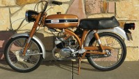 Year/Model: 1970 Harley-Davidson M65S Sport Leggero; Owner: David Brown, Knoxville, Tennessee.